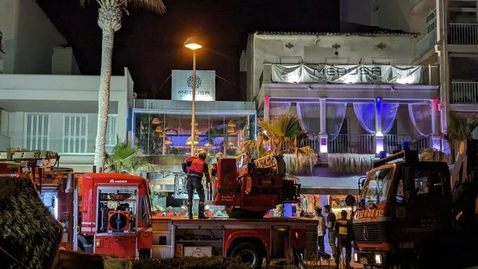 Mallorca Restaurant Collapse